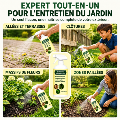 Soldes 2026✨ – Désherbant naturel à action rapide contre les mauvaises herbes et les graminées