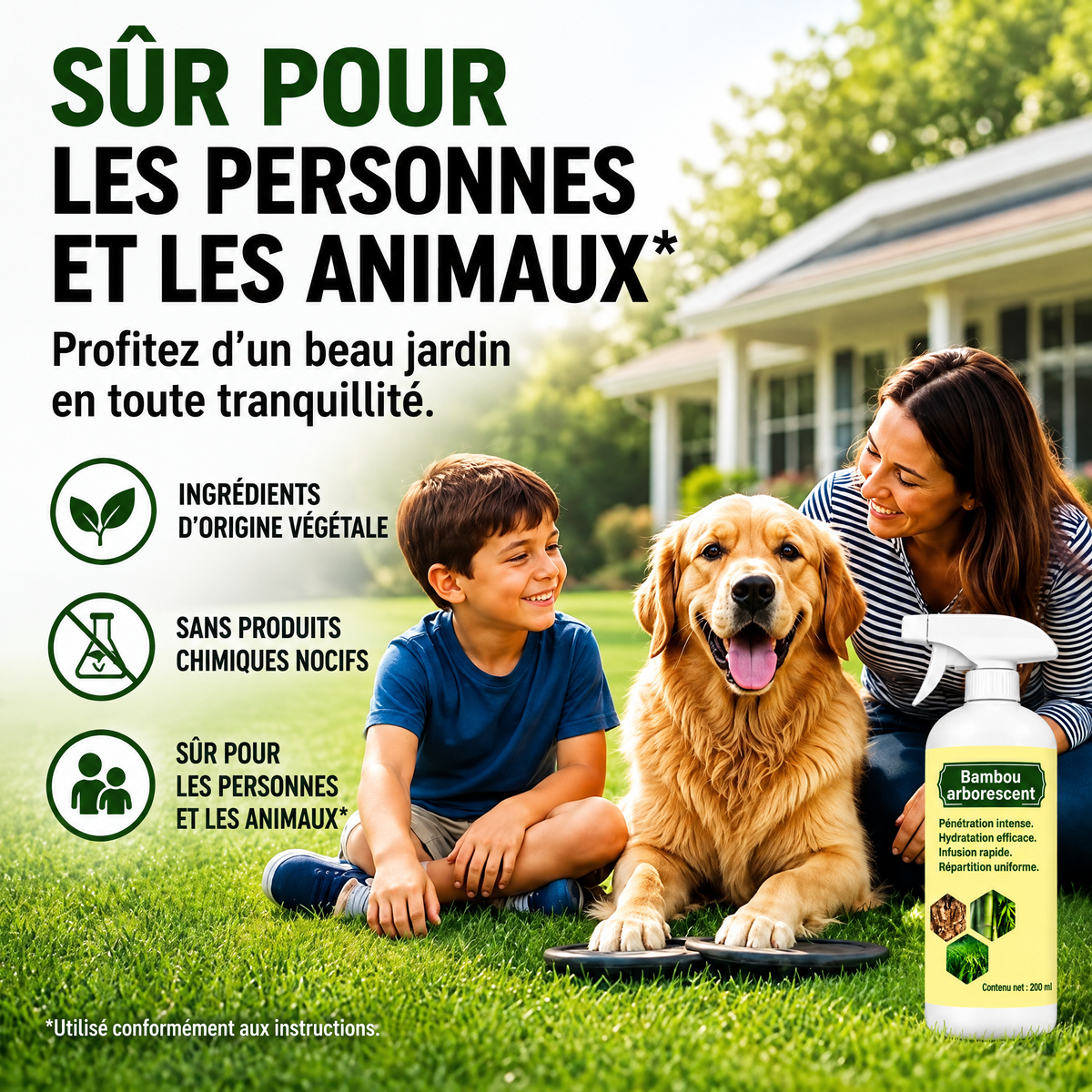 Soldes 2026✨ – Désherbant naturel à action rapide contre les mauvaises herbes et les graminées